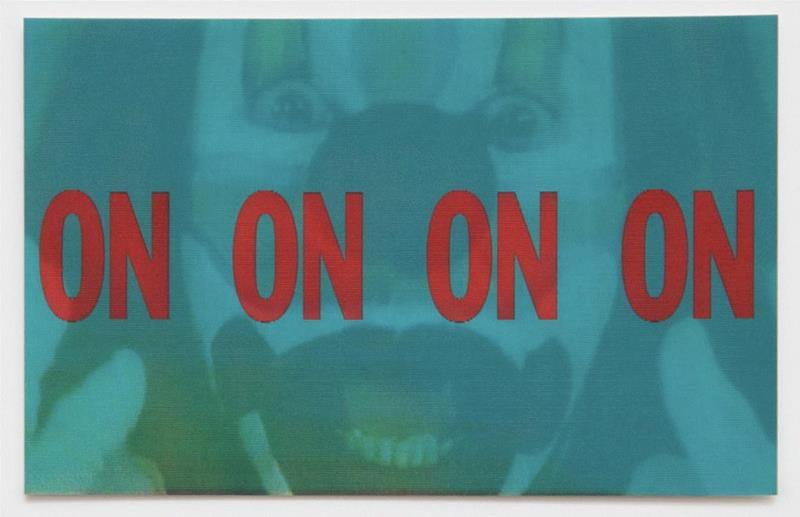 布鲁斯·瑙曼，《ON ON ON ON / NO NO NO》，1995,卓纳线上展厅 | 布鲁斯·瑙曼（Bruce Nauman）版画、书籍及历史材料,布鲁斯·瑙曼,小丑,材料,书籍,版画,Nauman,布鲁斯,卓纳,瑙曼,线上