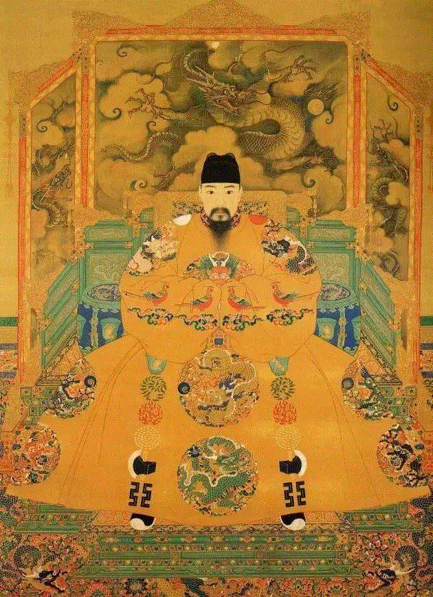 ▲明弘治皇帝像 &nbsp; 藏于台北故宫博物院,天子的十二章纹是什么？,十二章纹,天子,帝王,星辰,宗彝,袁世凯,皇帝,图案,纹饰,华虫
