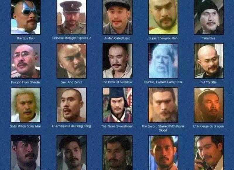 ▲徐锦江扮演过的角色,徐锦江：一个彻底颠覆我印象的男人,徐锦江,演员,雷神,娱乐圈,绘画,女孩,电影,鳌拜,香港,儿子