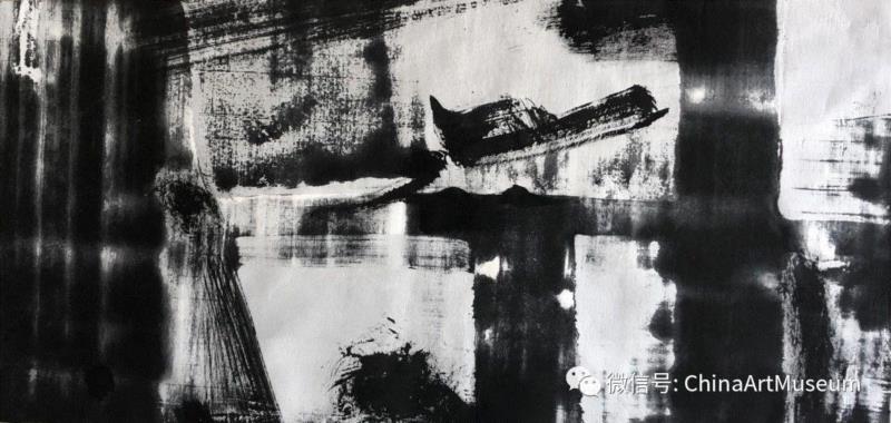 顧欣《水乡之二》35×72厘米,【中华艺术宫 | 展览】诗意江南——第十七届海平线绘画雕塑联展今日举行,中华艺术宫,海平线,雕塑,江南,中青年,美术家,木刻,绝版,美术界,品牌