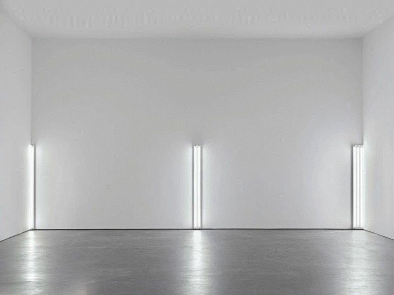 《象征性的树（致奥卡姆的威廉）》，1963,丹·弗莱文（Dan Flavin）：《讽刺与光》节选 | 文/迈克尔·戈文（Michael Govan）,弗莱文,Flavin,讽刺与光,迈克尔·戈文,Govan,Stephen,塔特林,灯管,圣像,York