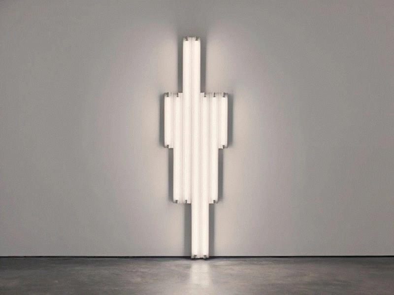 《致敬弗拉基米尔·塔特林》，1964,丹·弗莱文（Dan Flavin）：《讽刺与光》节选 | 文/迈克尔·戈文（Michael Govan）,弗莱文,Flavin,讽刺与光,迈克尔·戈文,Govan,Stephen,塔特林,灯管,圣像,York