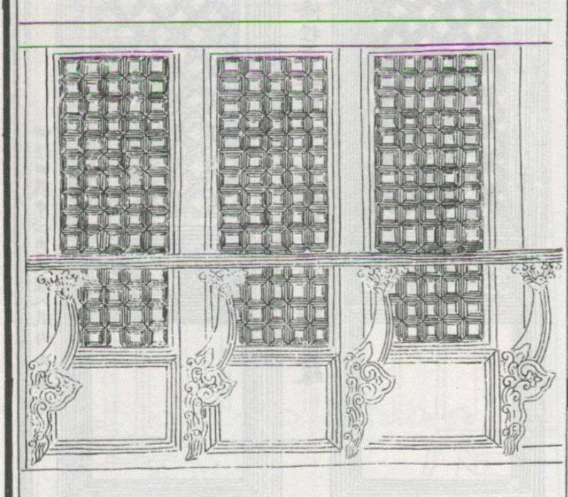 《营造法式》中的阑槛钩窗,古建筑窗户识别指南,窗户,古建筑,指南,槛窗,支摘窗,窗子,棂子,样式,窗框,梁思成全集