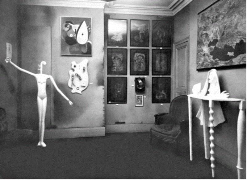1933年6月，艺术家Man Ray在Pierre Colle画廊的展览 “Exposition s