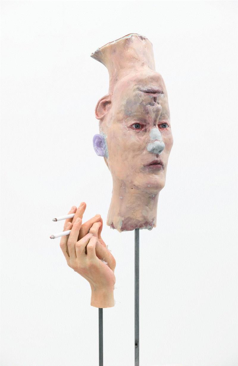 Spacing Out,大卫·阿尔特米德（David Altmejd）于2019年3月在香港举办加入白立方后首次个展,Altmejd,香港,白立方,大卫·阿尔特,阿尔特,立方,大卫,头像,雕像,Hufkens