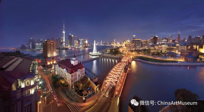 余慧文《流光溢彩(2010年外白渡桥)》,【中华艺术宫 | 现场】图像记录时代,“时空影像1978-2018——余慧文&龚建华摄影艺术研讨会”在我馆举行,余慧文,龚建华,影像,时空,研讨会,中华艺术宫,我馆,摄影家,上海摄影家协会,特色