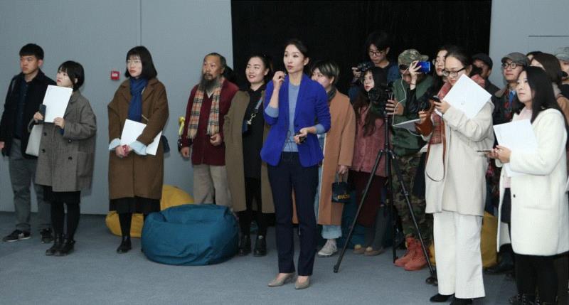 展览回顾 | 当线成为边界——裴咏梅艺术展,边界,裴咏梅,艺术展,油画,巧克力,绘画,视线,装置,之中,北京民生现代美术馆
