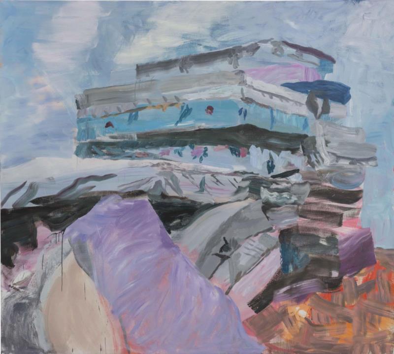 展览回顾 | 当线成为边界——裴咏梅艺术展,边界,裴咏梅,艺术展,油画,巧克力,绘画,视线,装置,之中,北京民生现代美术馆