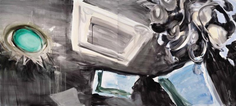 展览回顾 | 当线成为边界——裴咏梅艺术展,边界,裴咏梅,艺术展,油画,巧克力,绘画,视线,装置,之中,北京民生现代美术馆