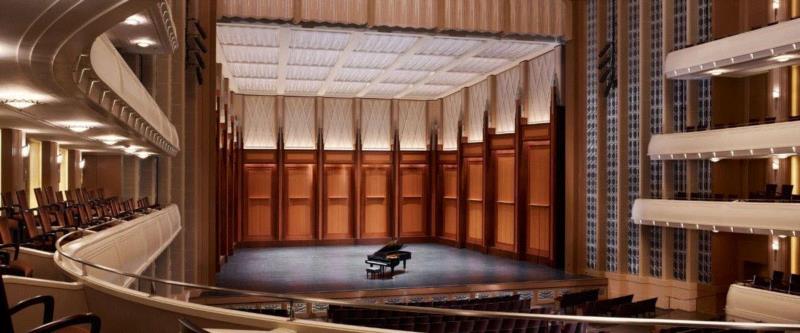 美国 史密斯表演艺术中心-雷诺厅,干货丨剧院音乐反声罩的作用和种类,干货丨剧院音乐反声,种类,反声罩,马斯喀特,皇家歌剧院,低频,查普曼大学,马斯科,交响乐,音乐