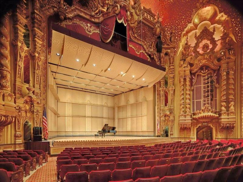 美国 俄亥俄剧院,干货丨剧院音乐反声罩的作用和种类,干货丨剧院音乐反声,种类,反声罩,马斯喀特,皇家歌剧院,低频,查普曼大学,马斯科,交响乐,音乐