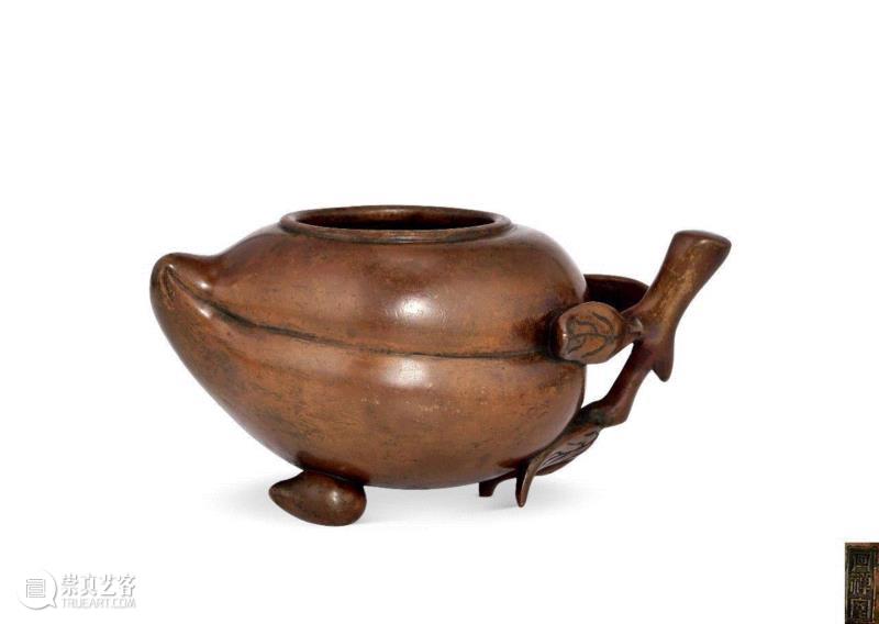 明 董其昌画禅室款桃形洗,中贸圣佳2018秋拍、第23期精品拍预展11月22日联袂开启，静候伯乐