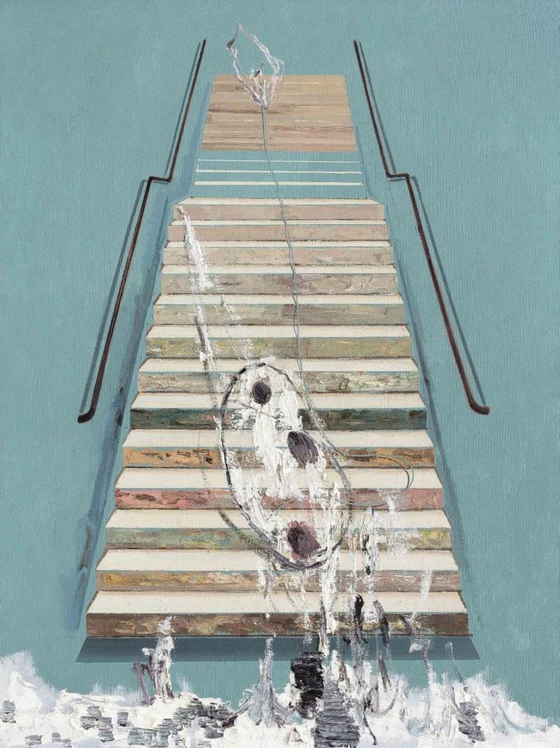 国家美术·专题-新绘画丨李昌龙：离岸,李昌龙,油画,绘画,边界,此前,功能性,柯布西耶,政治,舞台,建筑