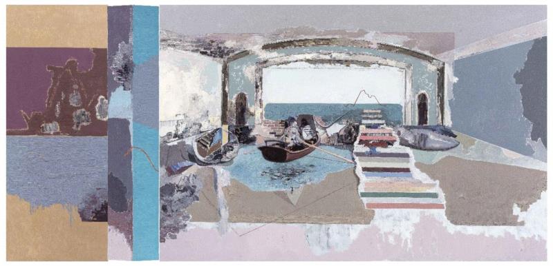 国家美术·专题-新绘画丨李昌龙：离岸,李昌龙,油画,绘画,边界,此前,功能性,柯布西耶,政治,舞台,建筑