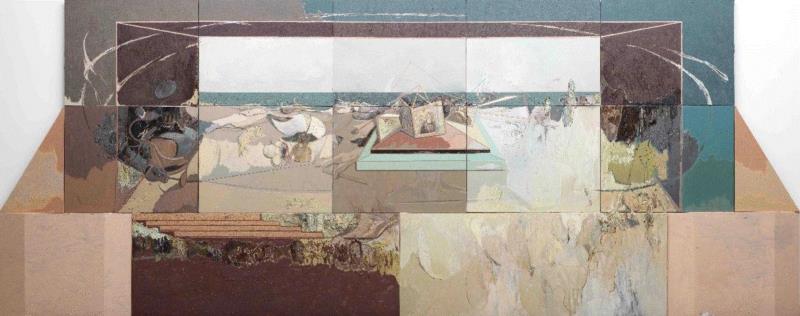 国家美术·专题-新绘画丨李昌龙：离岸,李昌龙,油画,绘画,边界,此前,功能性,柯布西耶,政治,舞台,建筑