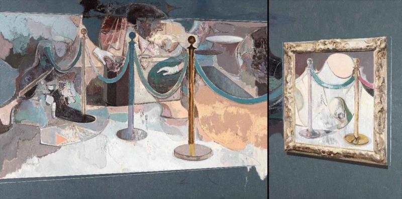 国家美术·专题-新绘画丨李昌龙：离岸,李昌龙,油画,绘画,边界,此前,功能性,柯布西耶,政治,舞台,建筑