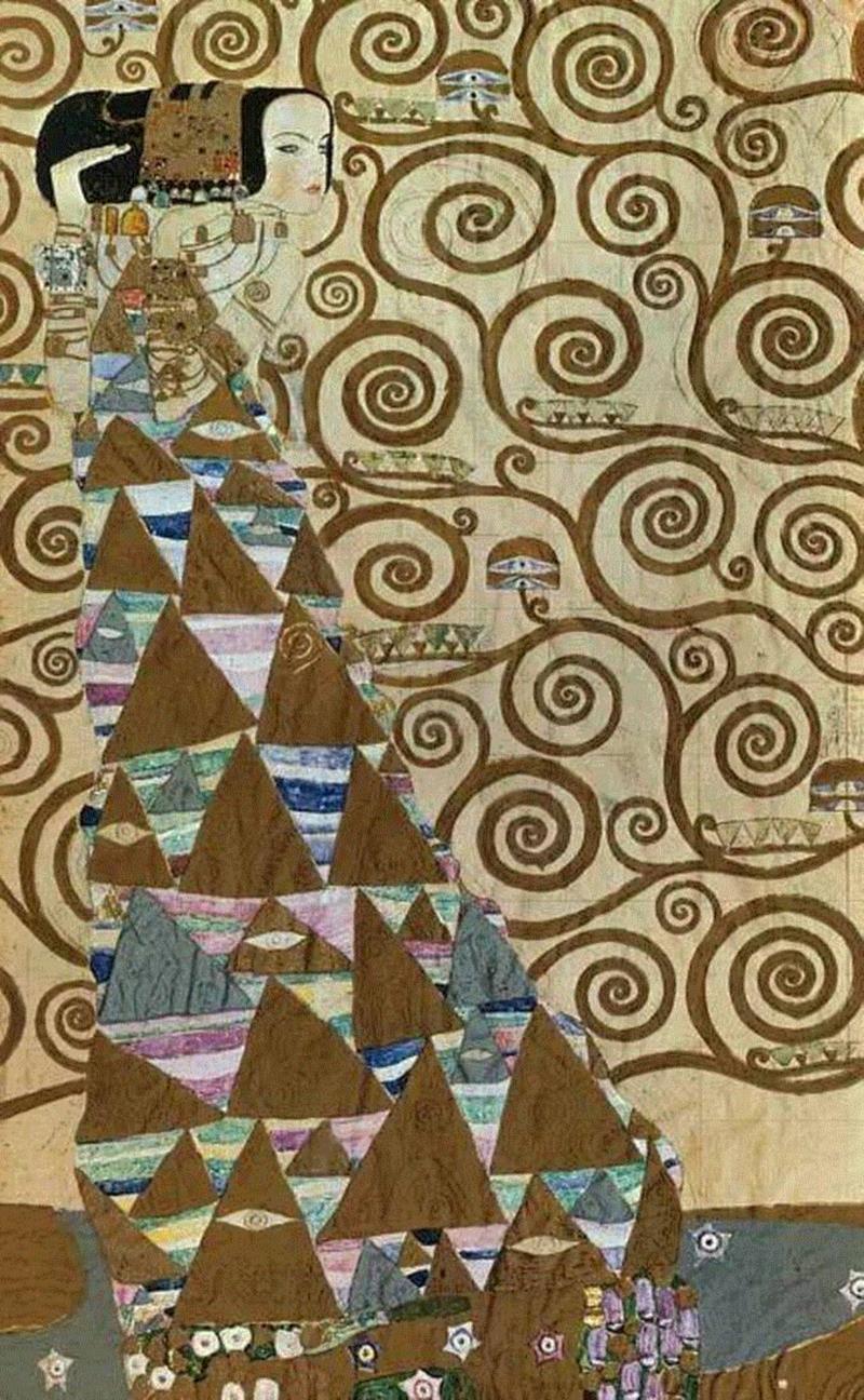 跟克里姆特学习创作自己的“生命之树” | 今日教育,生命之树,克里姆特,官方,古斯塔夫,绘画,螺旋,课程,非会员,微信号,克里姆特古斯塔夫