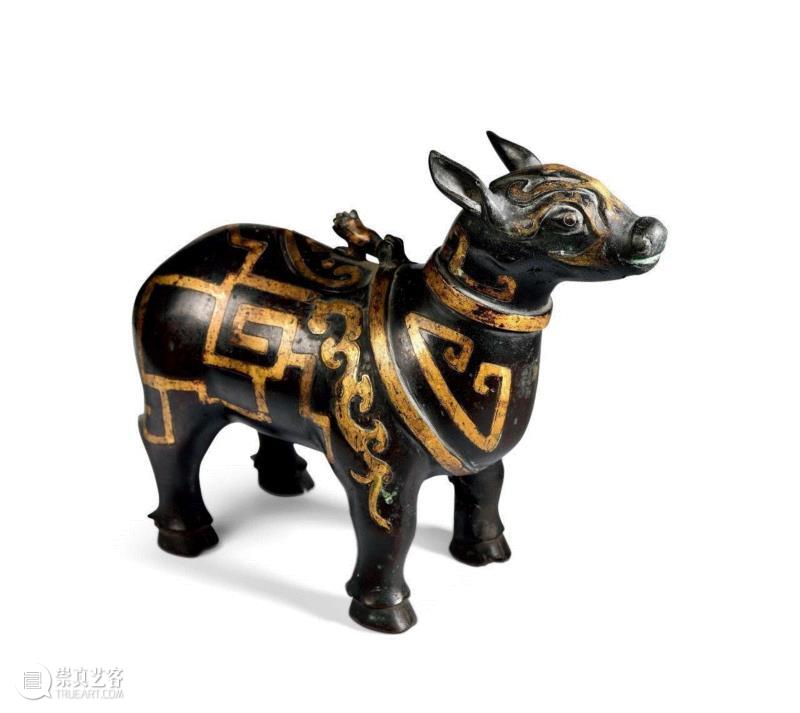 明 铜错金仿古牺尊,中贸圣佳2018秋拍 |「彝癖」— 一览堂前案上的吉金妙色,彝癖,一览堂,吉金妙色,铜器,纹饰,铜炉,铜质,天鸡,工艺,明清