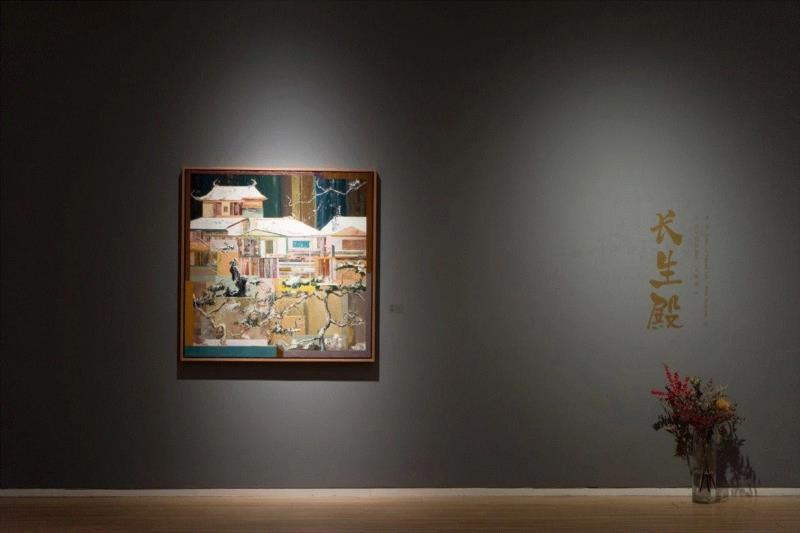 图集 | 王源远：长生殿,王源远,长生殿,图集,油画,王源,木屋,绘画,假山,山门,波斯