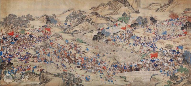 中贸圣佳2018秋拍 | 看晚清纪实绘画战图大画记,晚清纪实绘画战图大画记,太平天国,宫廷,清军,太平军,战役,总兵,紫光阁,图画,湘军