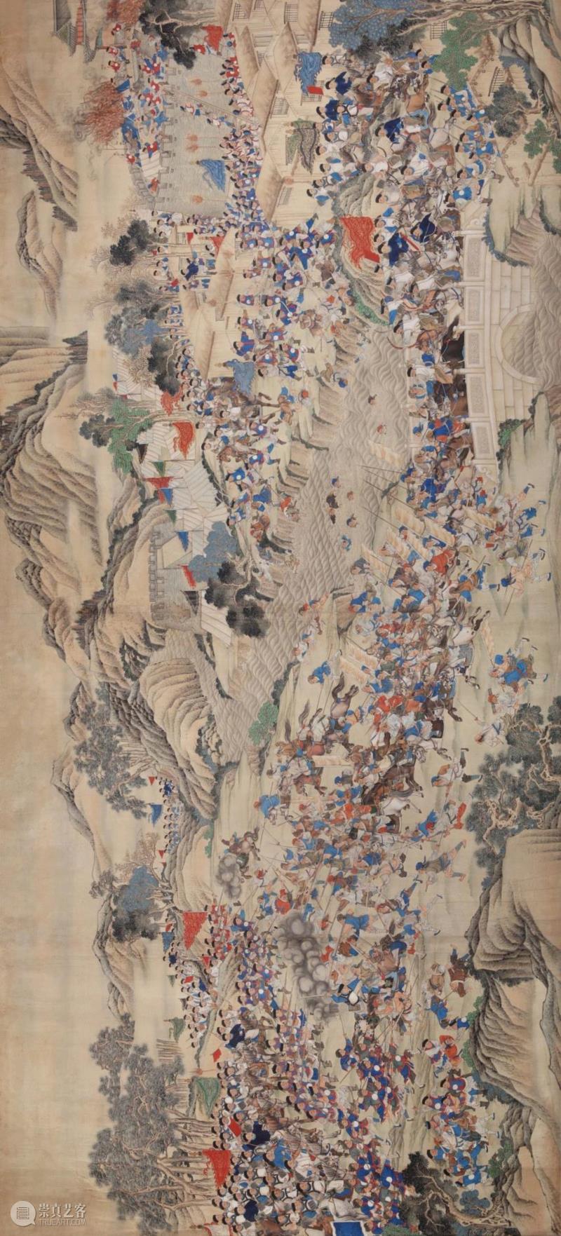 中贸圣佳2018秋拍 | 看晚清纪实绘画战图大画记,晚清纪实绘画战图大画记,太平天国,宫廷,清军,太平军,战役,总兵,紫光阁,图画,湘军