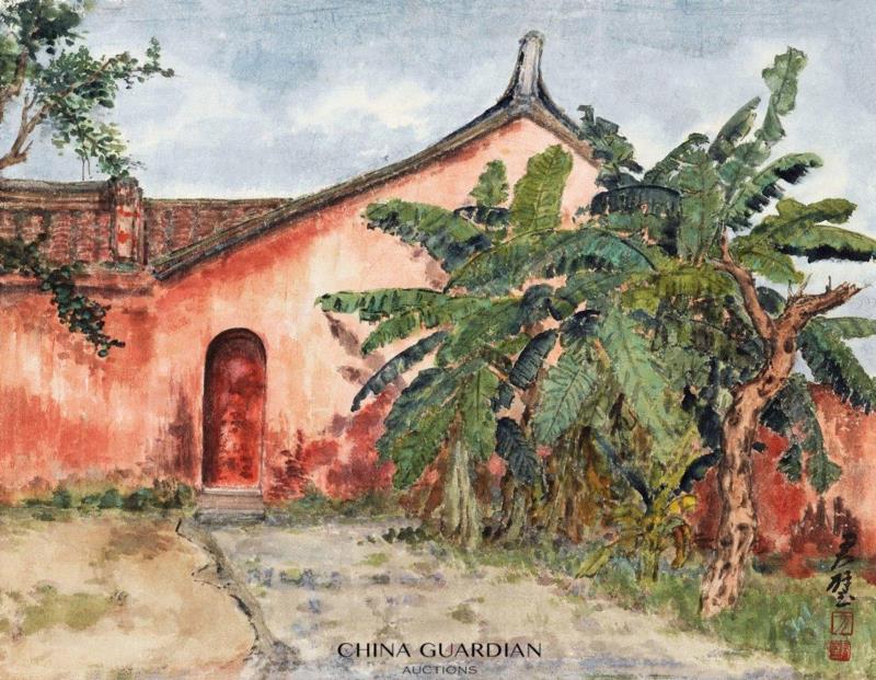 【嘉德秋拍】20世纪最为传奇女画家的东方意境,嘉德,方君璧,家属,女性,油画,中西,巴黎,本土,何弢,法国