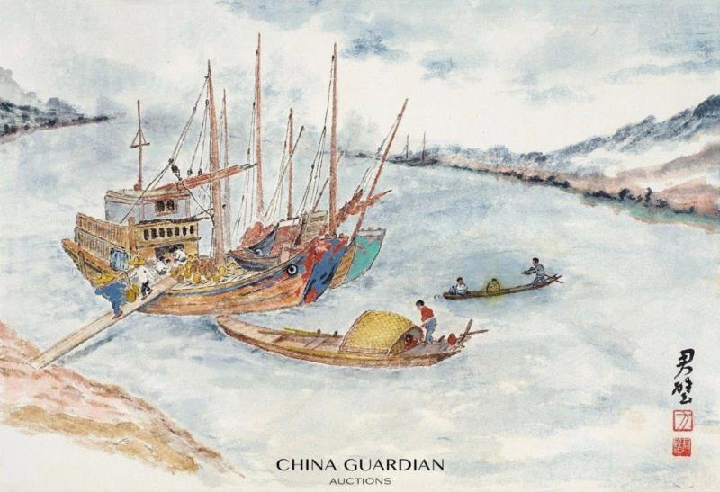 【嘉德秋拍】20世纪最为传奇女画家的东方意境,嘉德,方君璧,家属,女性,油画,中西,巴黎,本土,何弢,法国