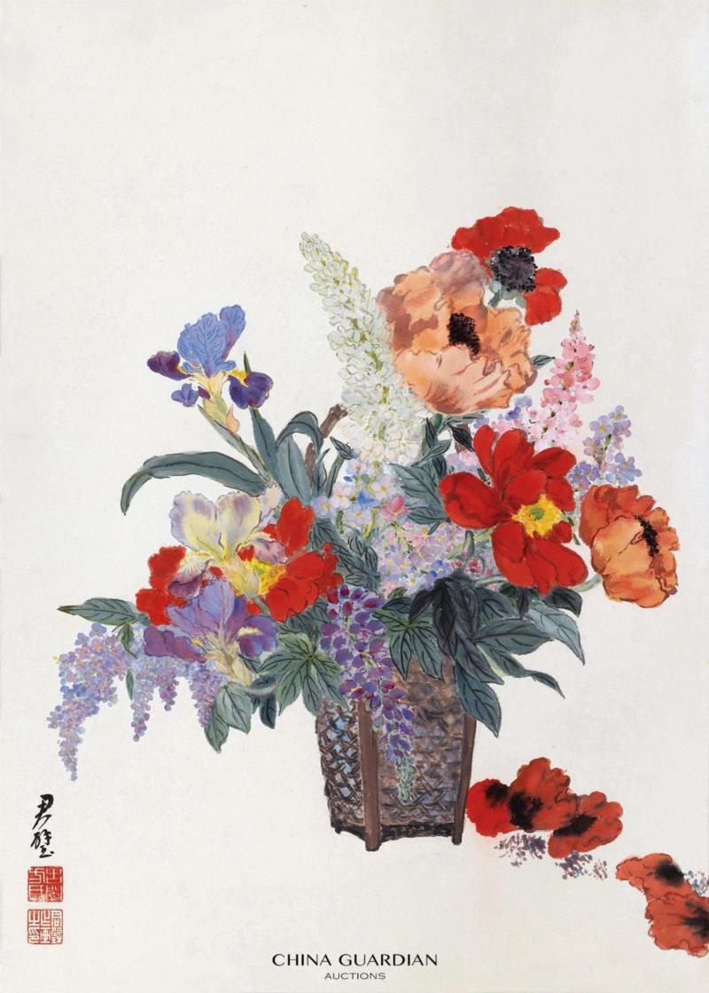 【嘉德秋拍】20世纪最为传奇女画家的东方意境,嘉德,方君璧,家属,女性,油画,中西,巴黎,本土,何弢,法国