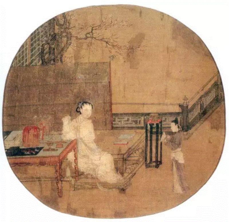 画中女子为什么都喜欢照镜子？,画中,镜子,鹦鹉,杨贵妃,绘画,清宫,小编,毕加索,女孩,雪衣娘