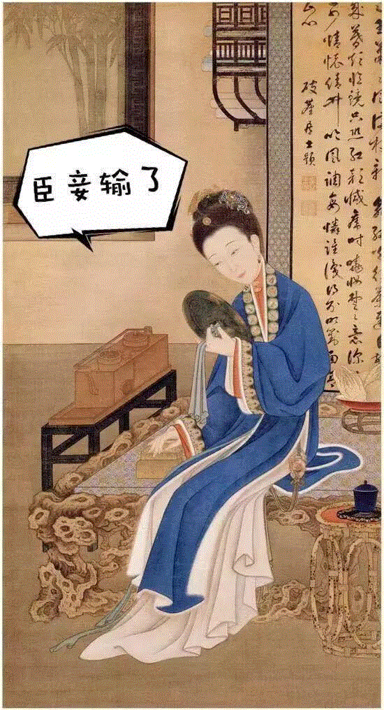画中女子为什么都喜欢照镜子？,画中,镜子,鹦鹉,杨贵妃,绘画,清宫,小编,毕加索,女孩,雪衣娘