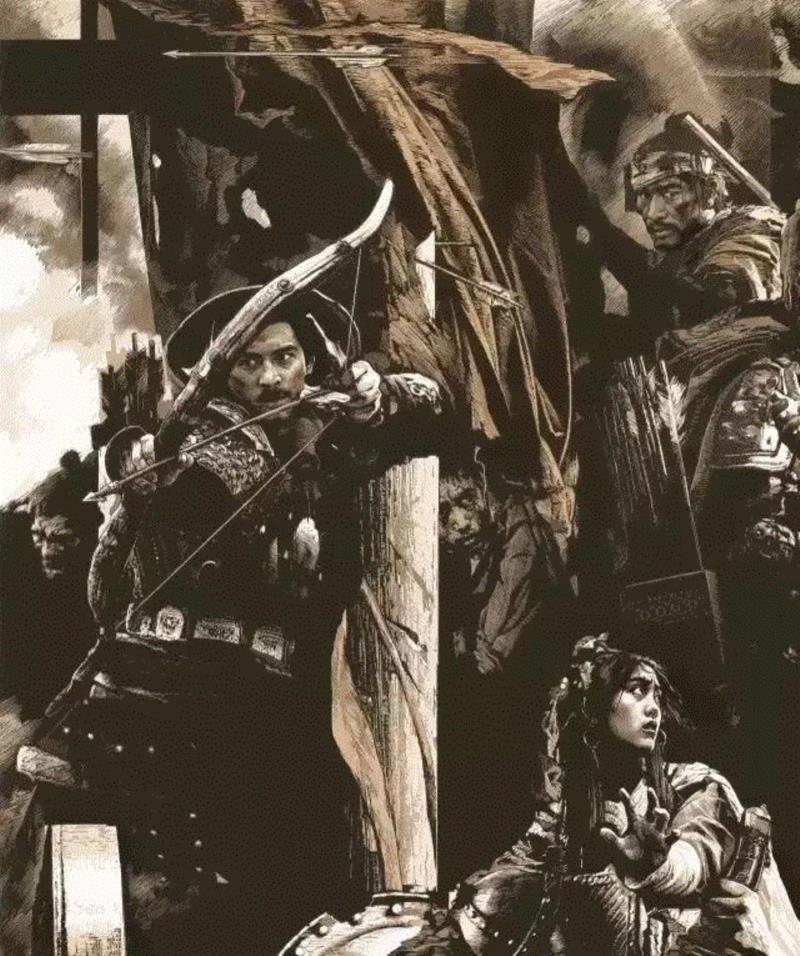 精心雕刻的刻板画，人物生动形象，效果震撼！ —— 袁庆禄作品,袁庆禄,人物,套色,木版,木刻,版画,中国美术馆,青年,三等奖,美展