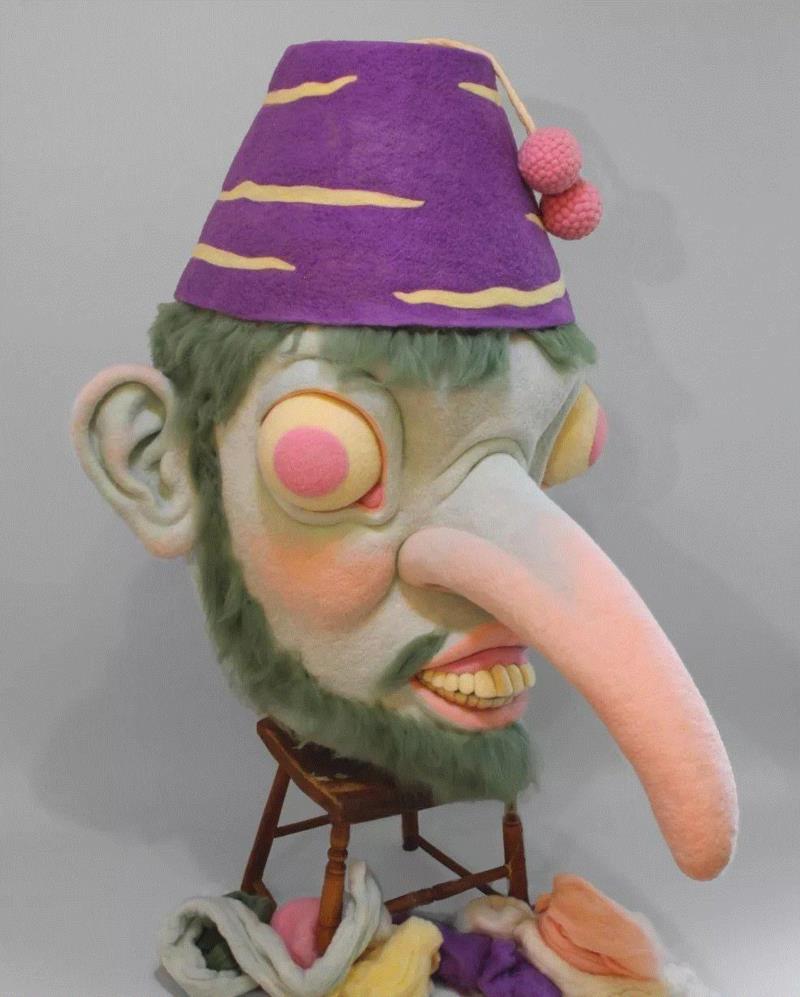 工艺丨最爱薅羊毛的艺术家,工艺,薅羊毛,Paolo,木雕,Toro,毛毡,保罗,德尔,托罗,美国宾夕法尼亚州