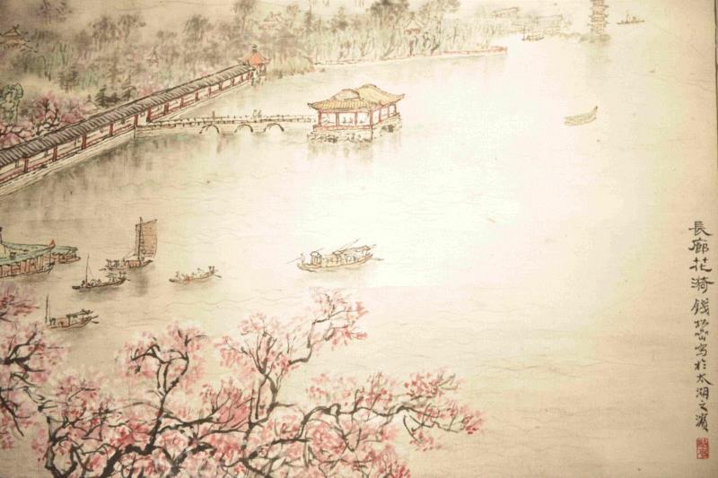 据说武汉美术馆这秋日里的一片春光比“粉黛花海”还要赞!,武汉美术馆,春光,粉黛,花海,江南,钱松喦,实景,主人,江苏,江苏省