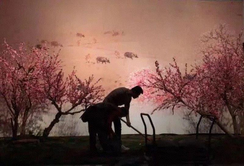 据说武汉美术馆这秋日里的一片春光比“粉黛花海”还要赞!,武汉美术馆,春光,粉黛,花海,江南,钱松喦,实景,主人,江苏,江苏省
