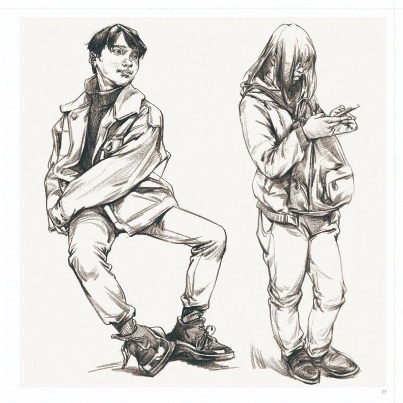 掌握了正确的练习方法，还愁画不好速写？,黄胜斌,小志,书籍,思路,知识点,黄老师,同学们,人物,高手,市面上