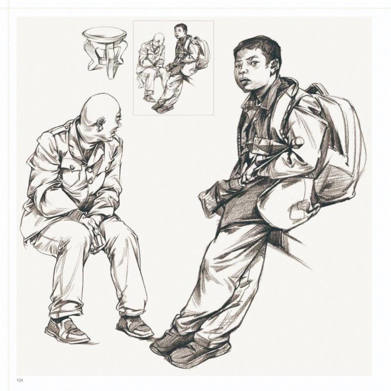 掌握了正确的练习方法，还愁画不好速写？,黄胜斌,小志,书籍,思路,知识点,黄老师,同学们,人物,高手,市面上