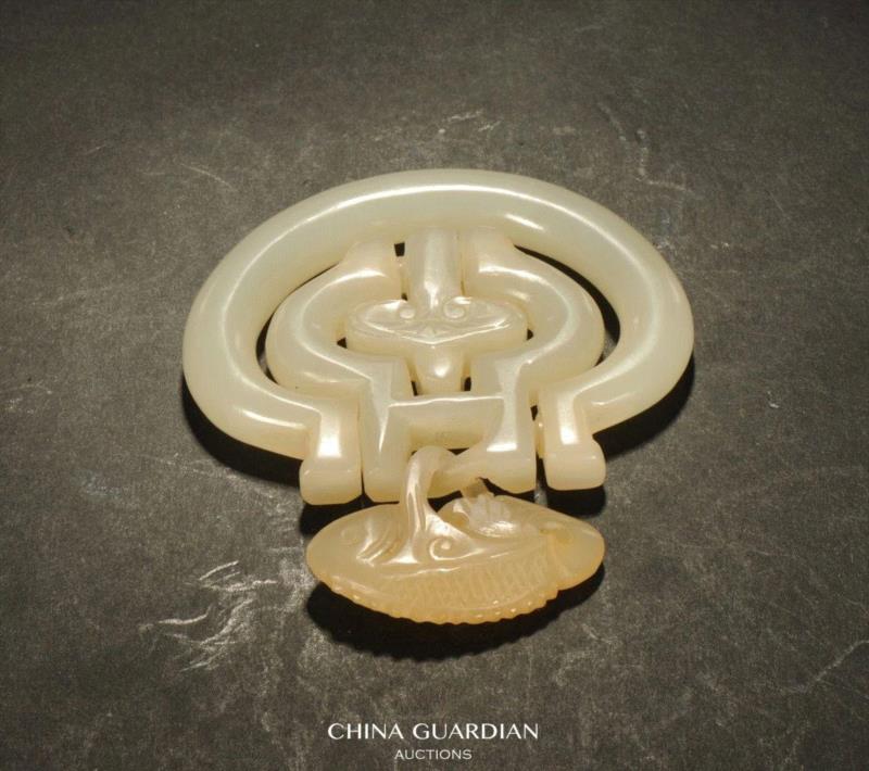 Lot 2513,【嘉德秋拍】比德于玉,嘉德,比德,香囊,文物,白玉,簪子,工艺,透雕,玉石,香袋