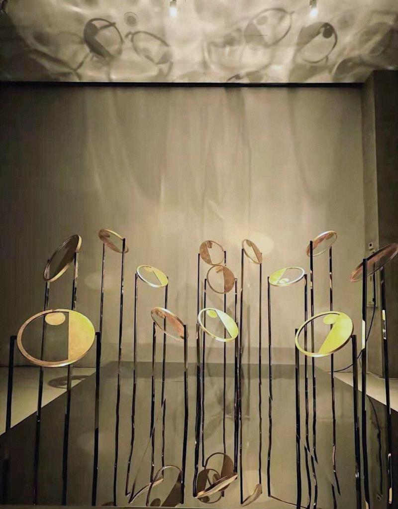 来自800年前的“浪漫满屋”,浪漫满屋,雪花片,WANG,装置,雪花,云梦,秘境,金箔,云屋,云朵