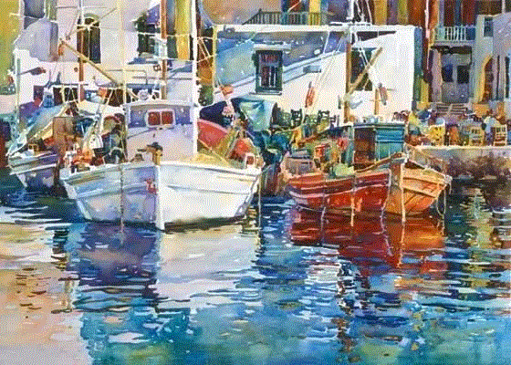 绘画丨颜色秒杀相机滤镜的水彩画，太赞了,颜色,水彩画,绘画,相机,滤镜,手绘网,本文,水彩,Rogers,心情