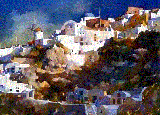 绘画丨颜色秒杀相机滤镜的水彩画，太赞了,颜色,水彩画,绘画,相机,滤镜,手绘网,本文,水彩,Rogers,心情