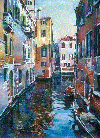 绘画丨颜色秒杀相机滤镜的水彩画，太赞了,颜色,水彩画,绘画,相机,滤镜,手绘网,本文,水彩,Rogers,心情