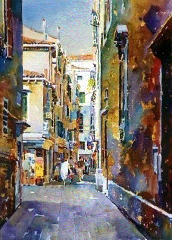 绘画丨颜色秒杀相机滤镜的水彩画，太赞了,颜色,水彩画,绘画,相机,滤镜,手绘网,本文,水彩,Rogers,心情