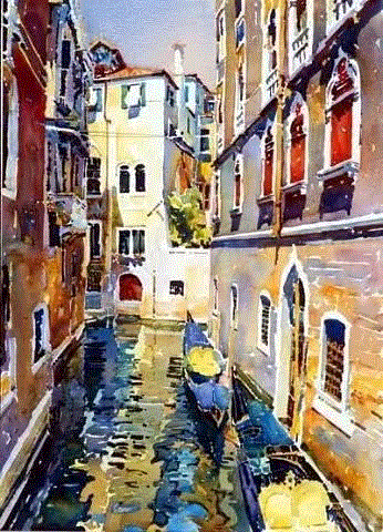绘画丨颜色秒杀相机滤镜的水彩画，太赞了,颜色,水彩画,绘画,相机,滤镜,手绘网,本文,水彩,Rogers,心情
