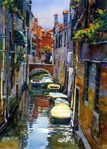 绘画丨颜色秒杀相机滤镜的水彩画，太赞了,颜色,水彩画,绘画,相机,滤镜,手绘网,本文,水彩,Rogers,心情