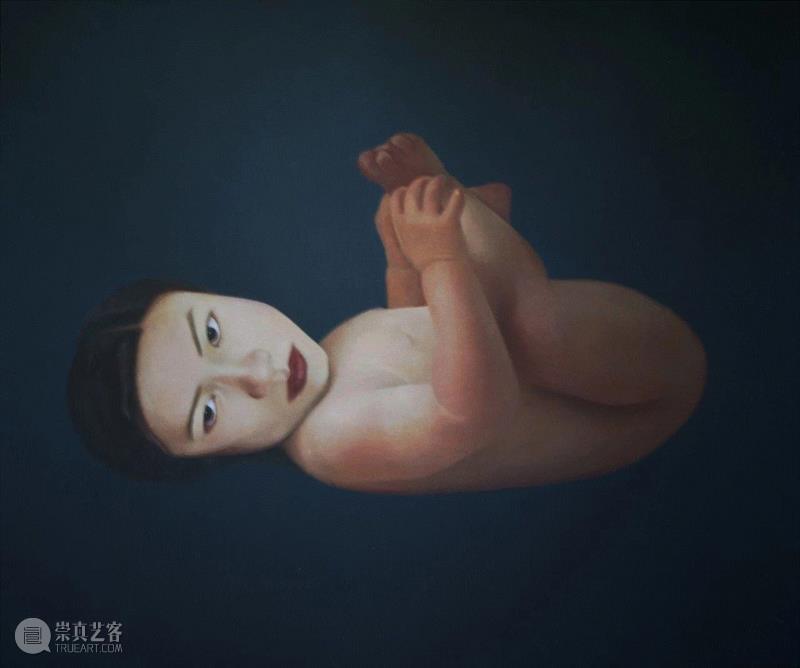 ▲《Baby No.2》,150×180cm,1998年,PowerLong 看 | 艺术史:40×40——参展艺术家马六明,马六明,Power,Long,艺术史,男女,美丽的女人,国外,吉尔伯特,长相,女装