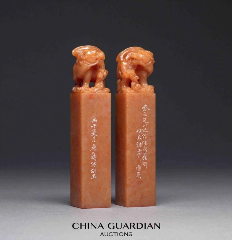 【嘉德秋拍】“清宁——金石篆刻艺术”专场,嘉德,清宁,金石篆刻,边款,印章,印文,邓石如,篆刻,书画,小林