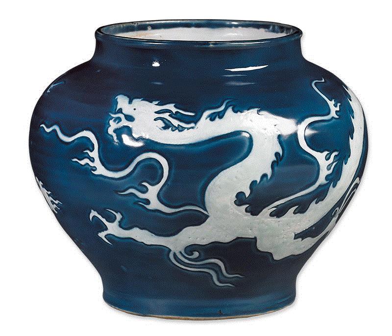 【艺文飨宴】元代青花与其他技法应用,飨宴,艺文,元代,青花,白花,瓷器,钴料,大盘,蓝地,纹饰