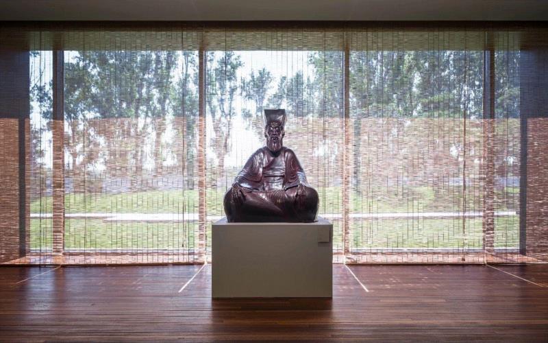 《感同身受》展览现场,Daily Art｜田世信雕塑作品中的历史人物（上）,雕塑,人物,Art｜田世信,田世信,王阳明,王勃,朱耷,陶渊明,李商隐,才子