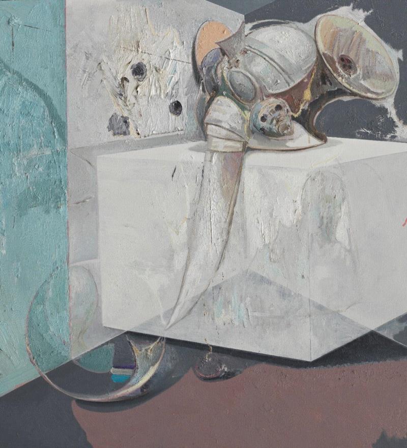 蜂巢评论 | 离岸：李昌龙绘画的转向,李昌龙,绘画,蜂巢,油画,深圳,政治,此前,边界,功能性,柯布西耶