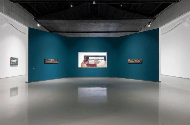 蜂巢评论 | 离岸：李昌龙绘画的转向,李昌龙,绘画,蜂巢,油画,深圳,政治,此前,边界,功能性,柯布西耶